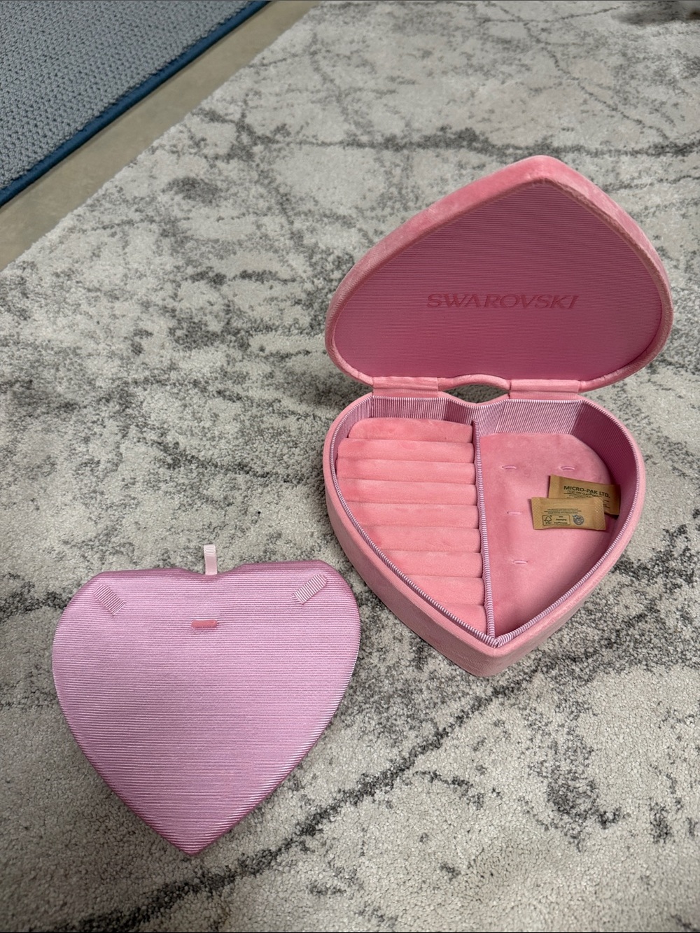 Swarovski Pink Heart Jewelry Box - Picture 4 of 4